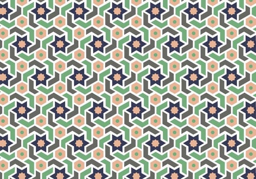 Star Pattern Vector
