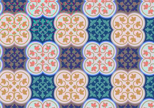 Mosaic Pattern Vector