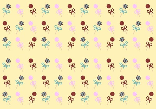 Free Cake Pops Patterns 4 vector