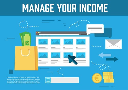 Free Income Vector Illustration