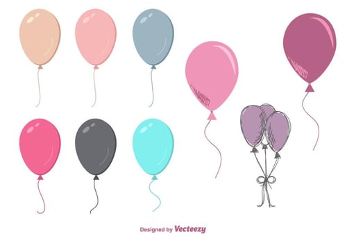 Balloons Vectors