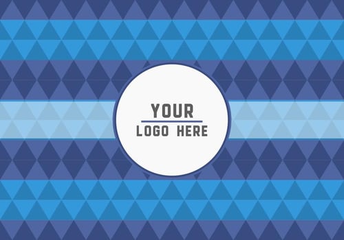 Free Geometric Logo Background vector