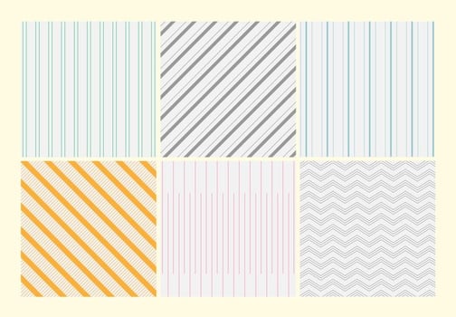 Thin Stripe Vector Patterns