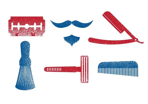 Barber Tools Vector