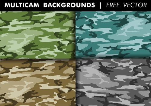 Multicam Backgrounds Free Vector