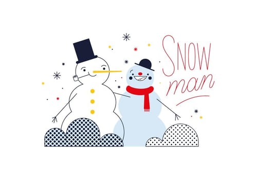 Free Snowman Vector