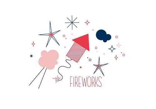 Free Fireworks Vector