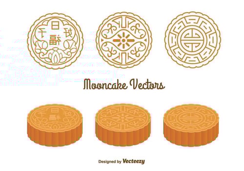 Mooncake Vectors