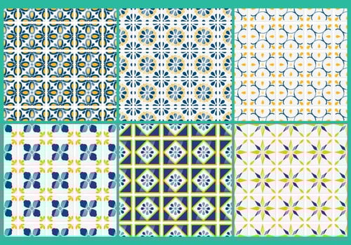 Talavera Vector Patterns