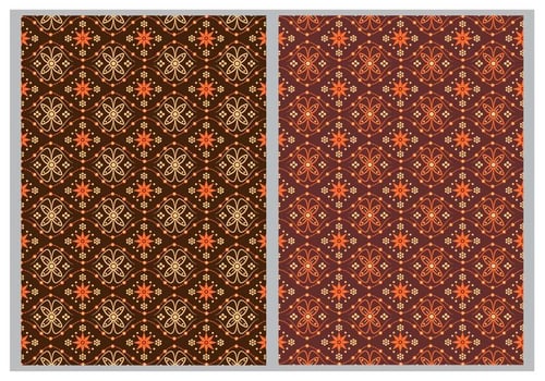 Batik Background Vectors 