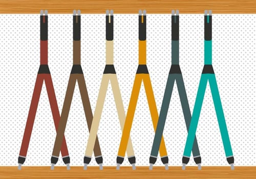 Free Modern Suspenders Vector