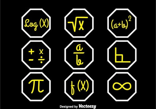 Match Symbols Sets vector