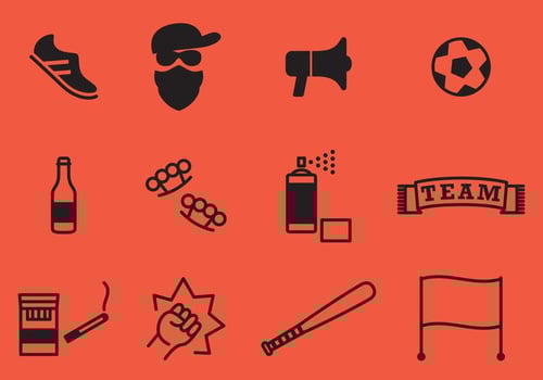 Hooligan Icon Vectors