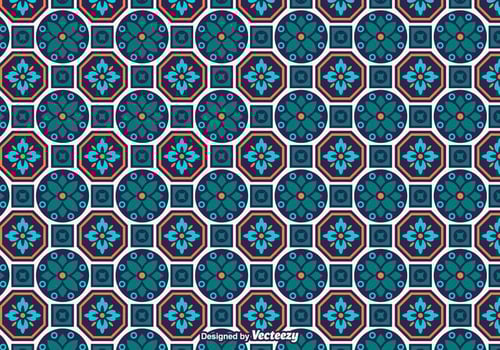 Free Talavera Vector Texture