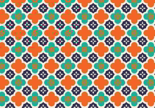 Arabic Pattern Vector Background
