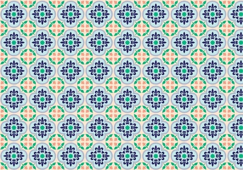 Mosaic Decorative Pattern Vector