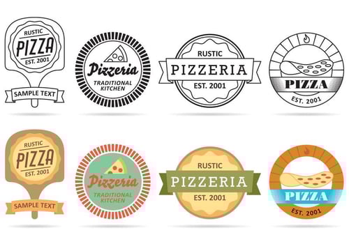 Pizza Logo Vectors