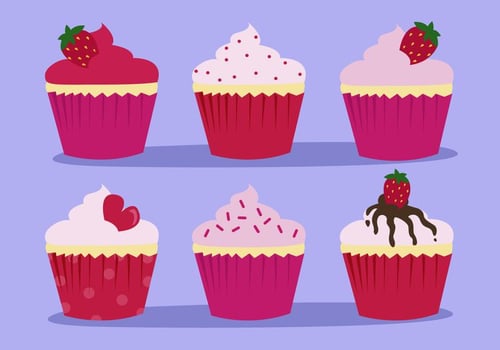 Free Strawberry Shortcake Vector