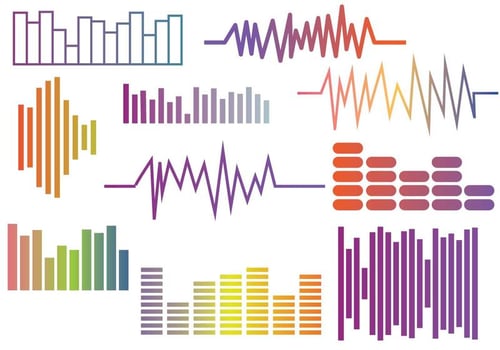 Free Sound Bars Vectors