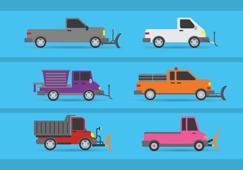 Snow Plow Vector
