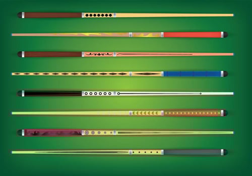 Pool Stick Vector