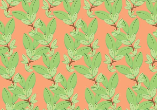 Free Thyme Vector Pattern 2
