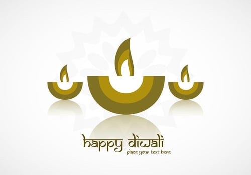 Happy Diwali Car vector