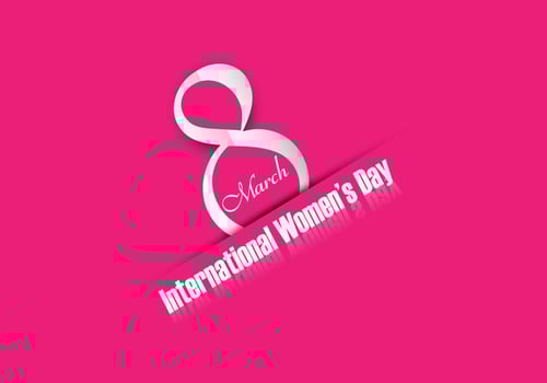 8 March, International Women's Day vector