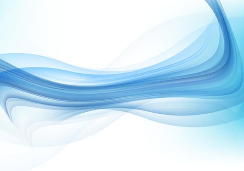 Abstract Blue Wave Background vector