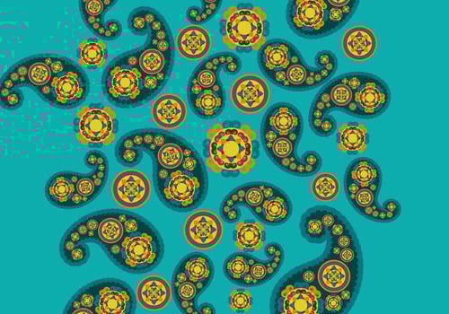 Paisley Background vector