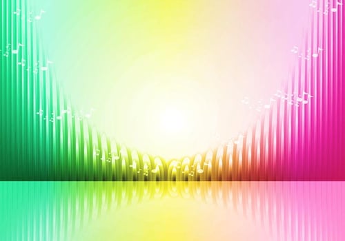 Sound Bars Vectorial Illustration  vector
