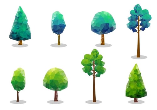 Vector Tree Tops