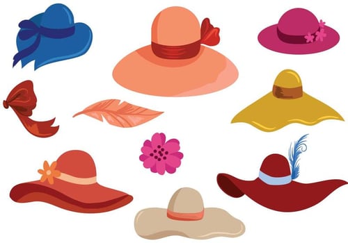 Free Hats Vectors