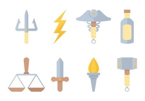 Gods Symbol Vectors