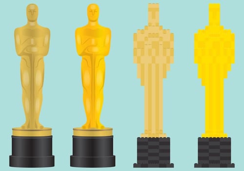 Oscar Statue Vectors