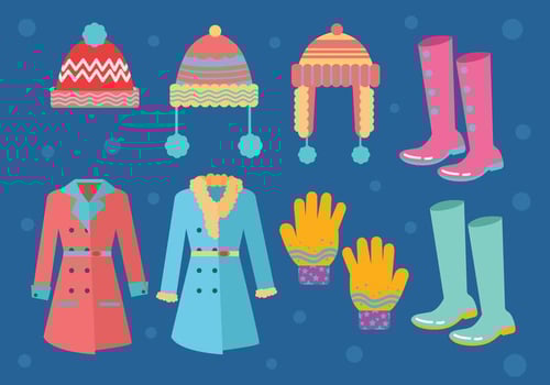 Winter Coat Vector
