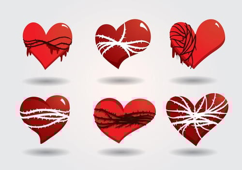 Sacred Heart Vector