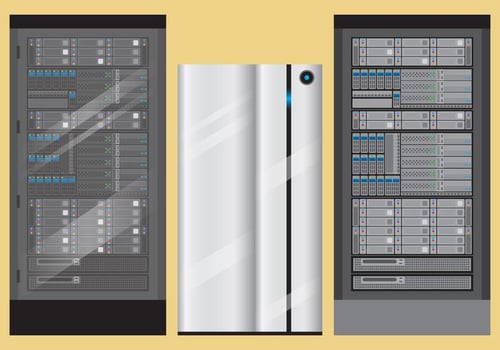 Server Rack Vectors