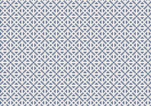 Blue Geometric Pattern Background Vector