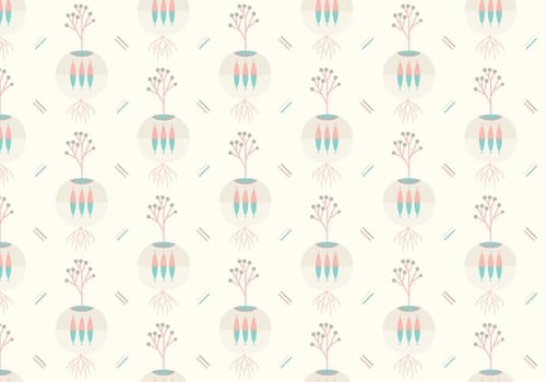 Plant Abstract Pattern  vector
