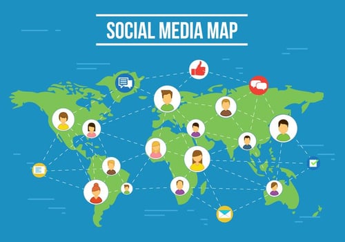 Free Social Media Vector Illustration