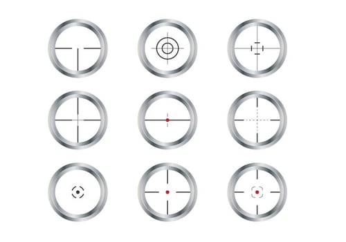Sniper Viewfinder Vectors