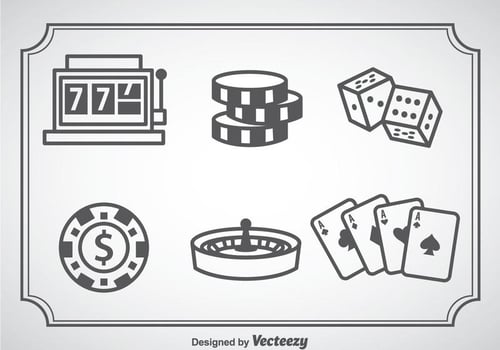 Casino Royale Icons vector