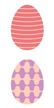 Free Easter Eggs Vector