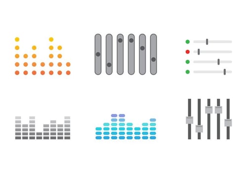 Free Sound Bars Vector 3