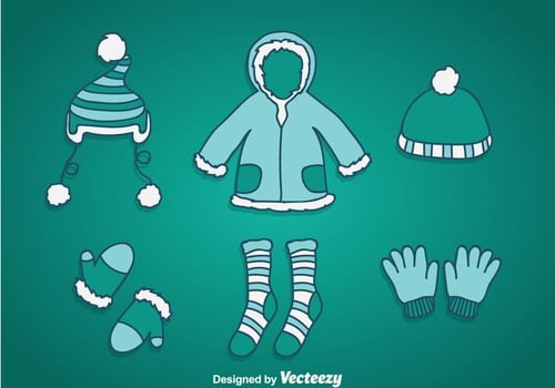 Winter Coat Vector