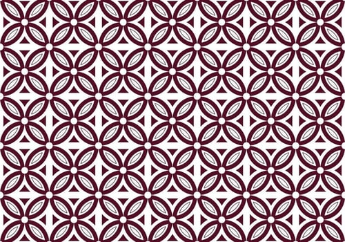 Free Batik Pattern Vector 3
