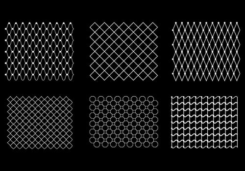 Free Fish Net Pattern Vector