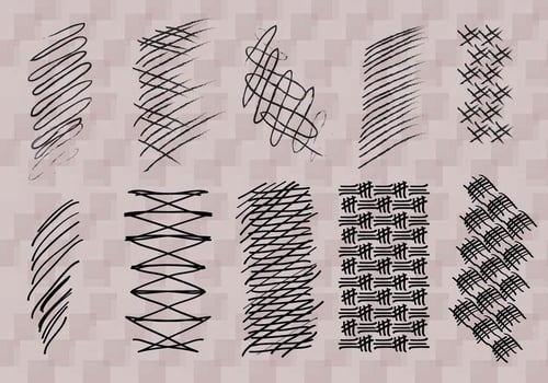 Crosshatch Vector