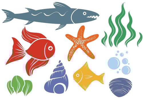 Free Sea Life Vectors